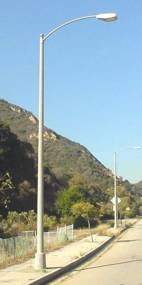 City photo of a CD 856 street light